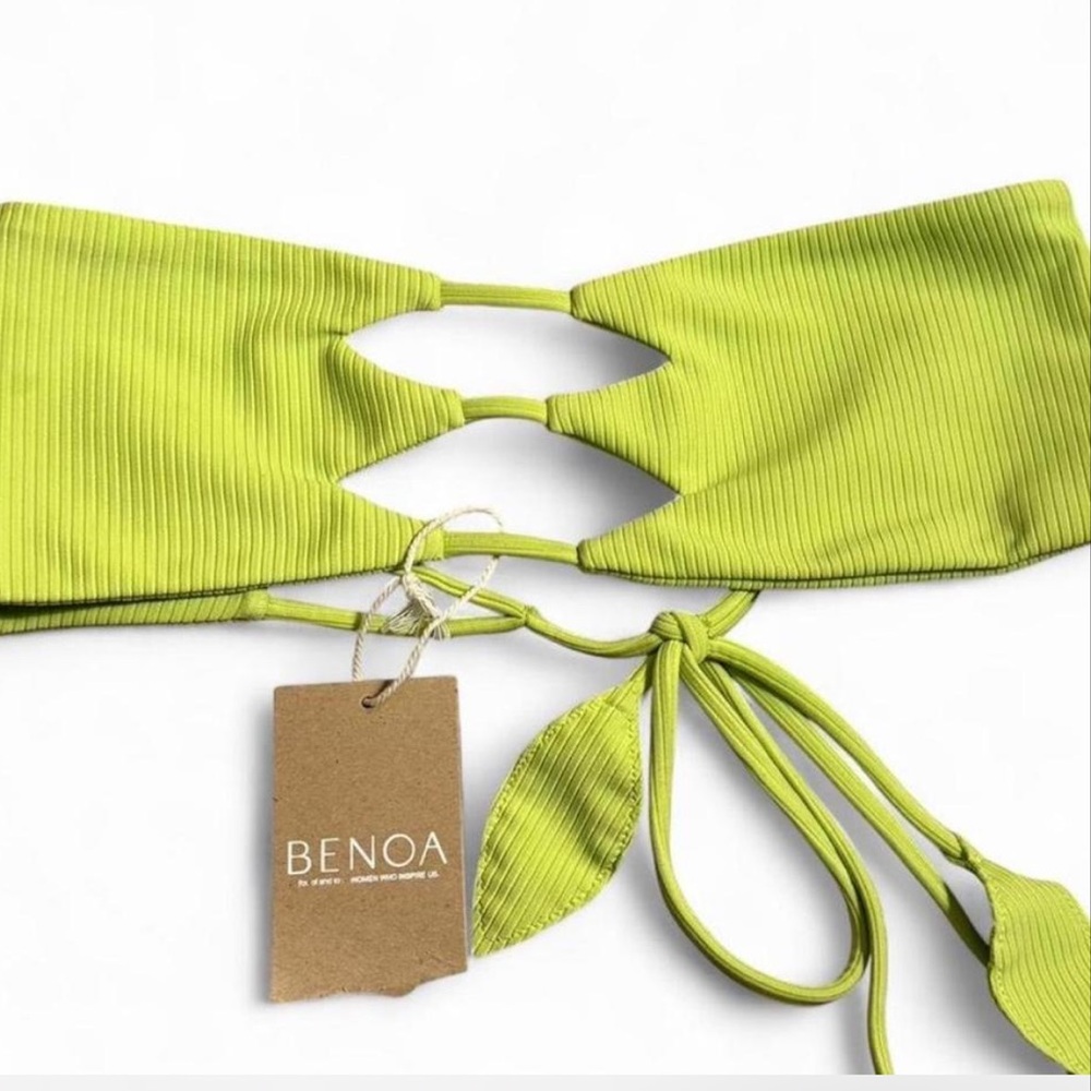 Benoa Swim Lime Bikini Top